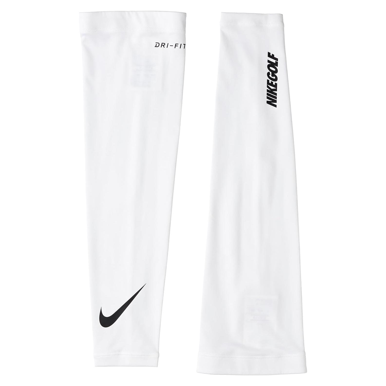 Manga Unisex Nike Dri-Fit Solar Blanco/Negro Mediano