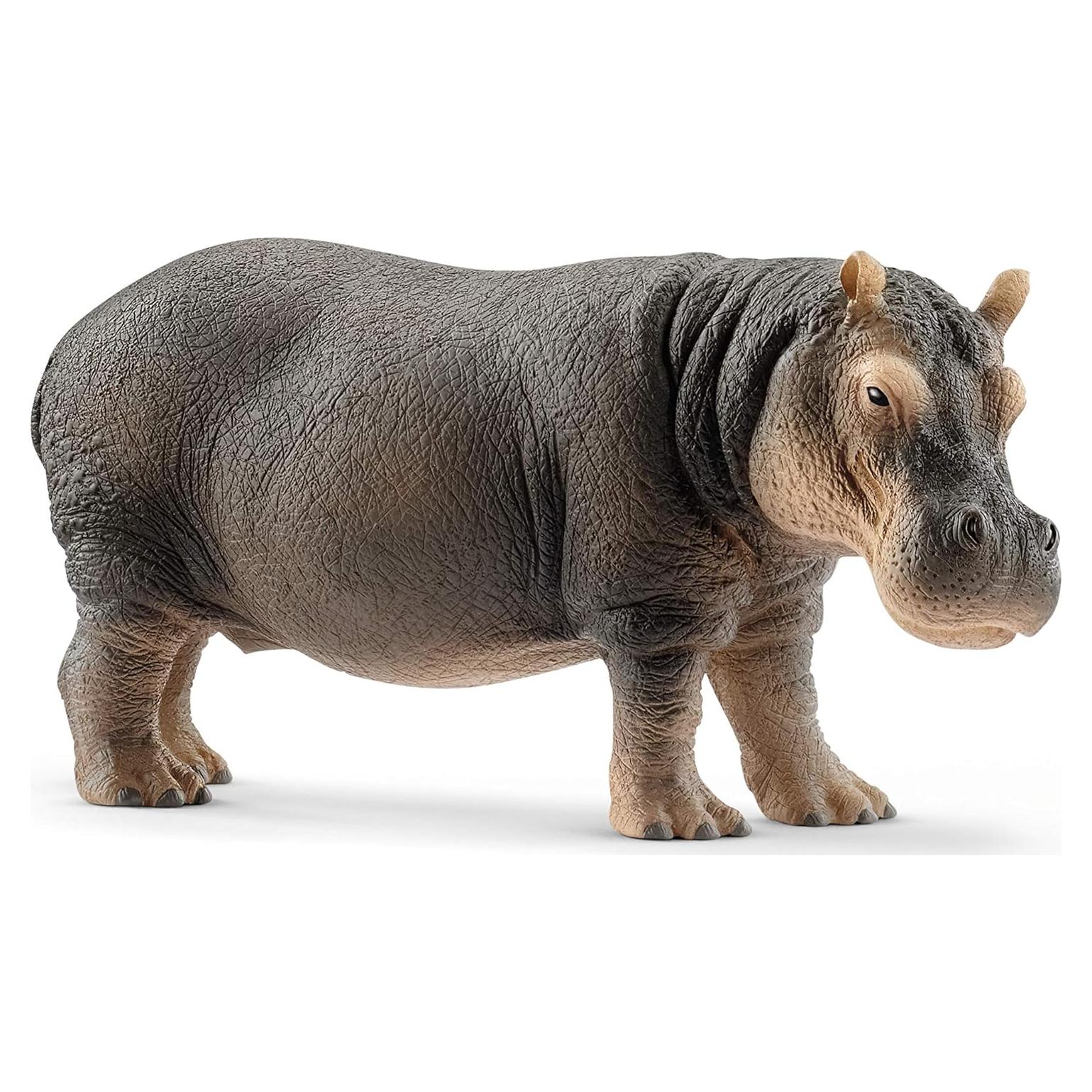 Figura de Hipopótamo Schleich 12.7x12.7x6.1cm Juguete Educativo