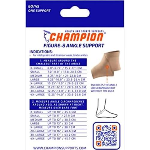 Soporte de Tobillo Figura 8 Surgical Appliance Grande Beige