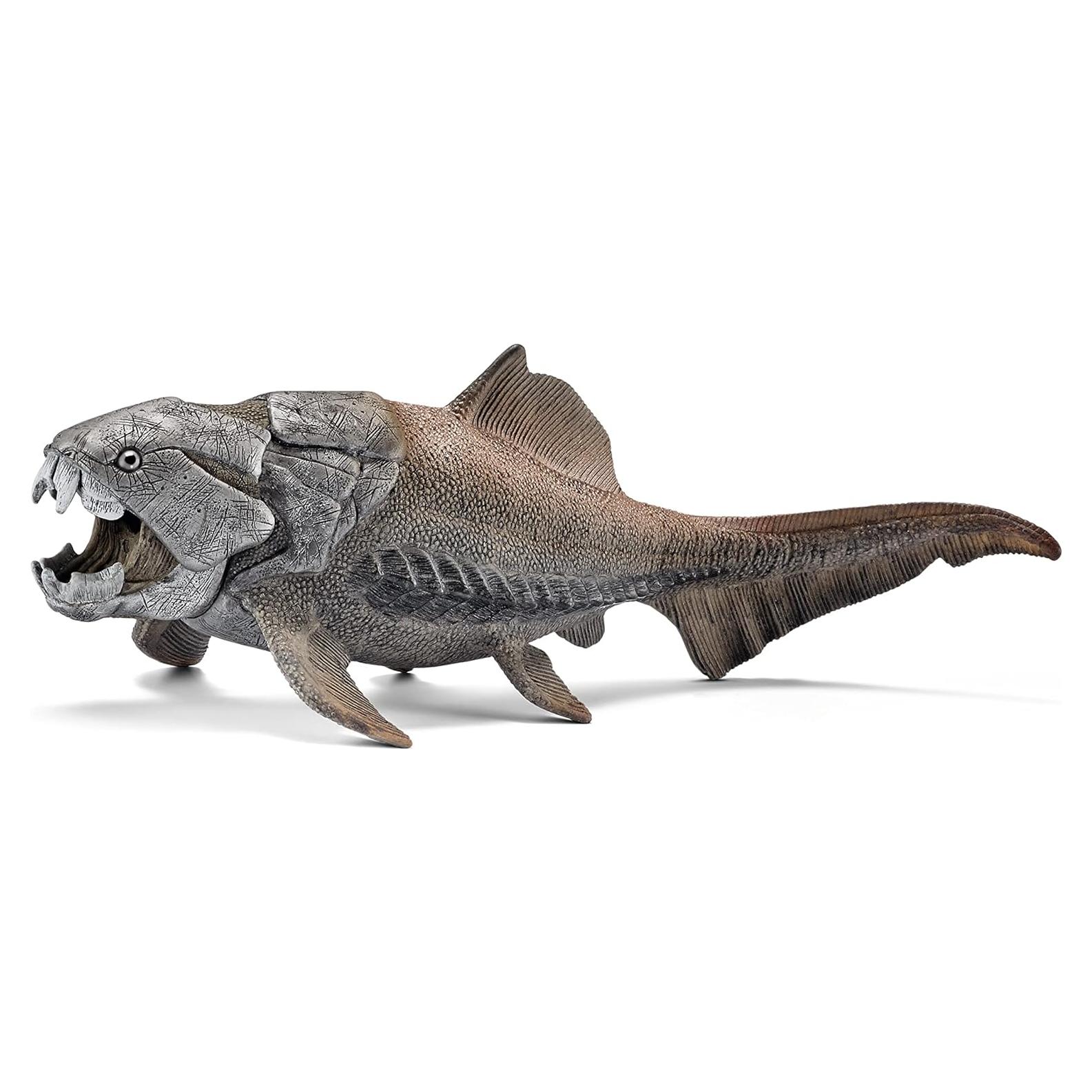Schleich Dinosaurs Realistic Dunkleosteus Figurine with Movable Jaw - Prehistoric Jurassic Dino Toy with Highly Detailed Movable Jaw, Education and Fun for Boys and Girls, Gift for Kids Ages 4+