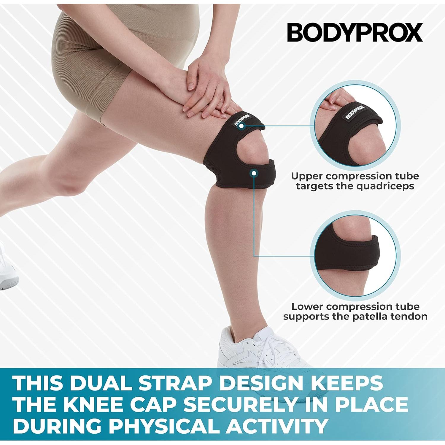 Cinta de Soporte para Tendón Patelar Bodyprox Grande