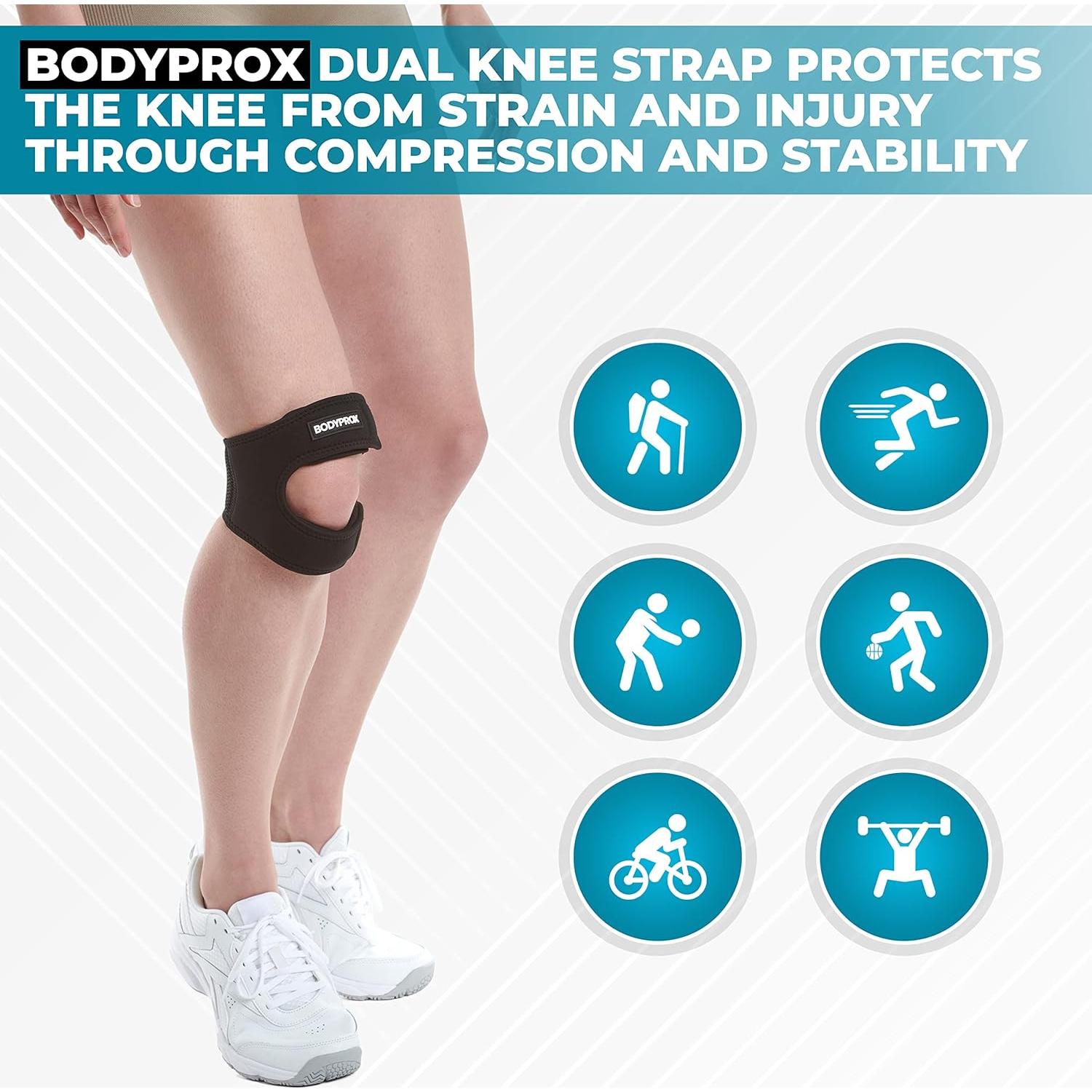 Cinta de Soporte para Tendón Patelar Bodyprox Grande