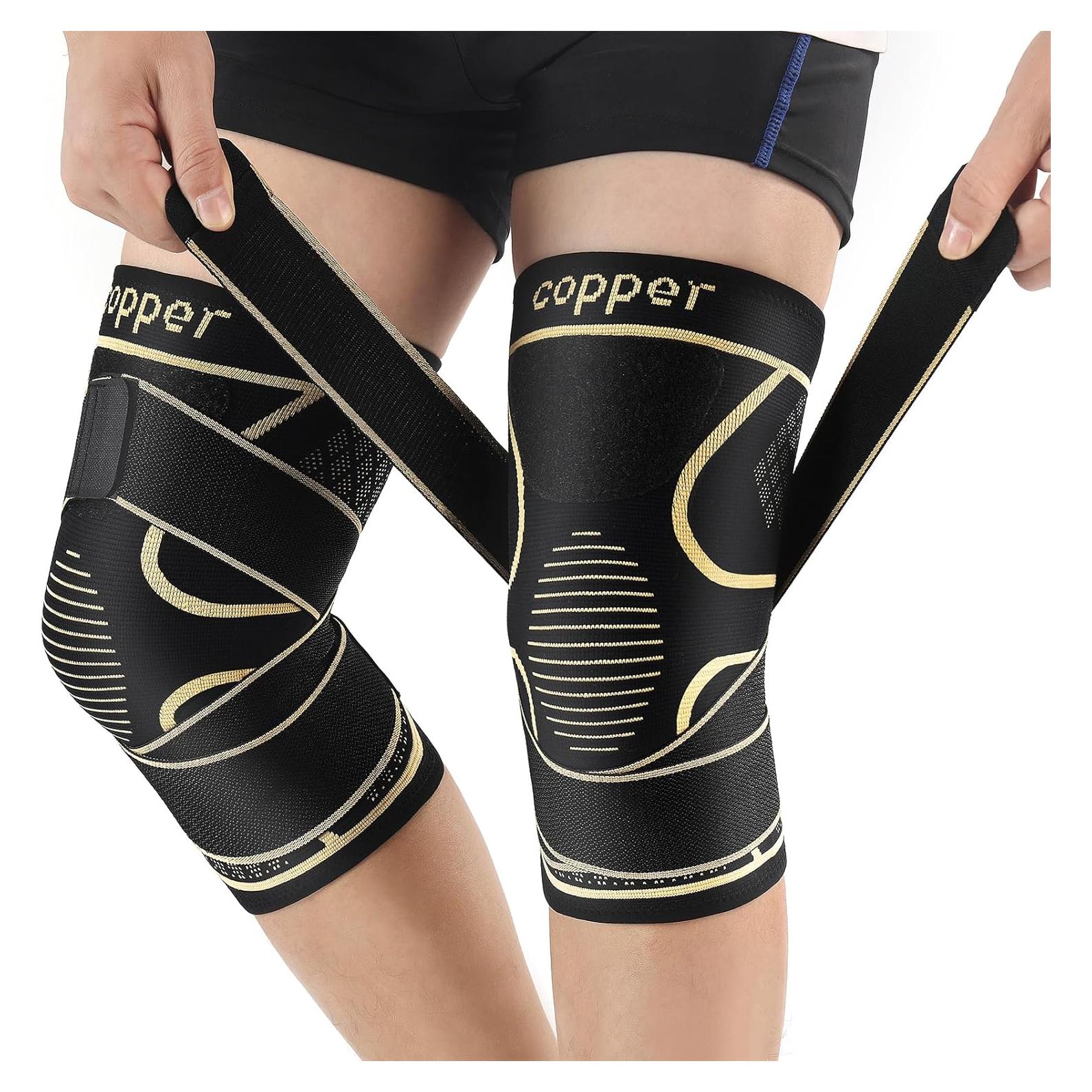 Rodilleras de compresión MEIDDANO para dolor articular - M