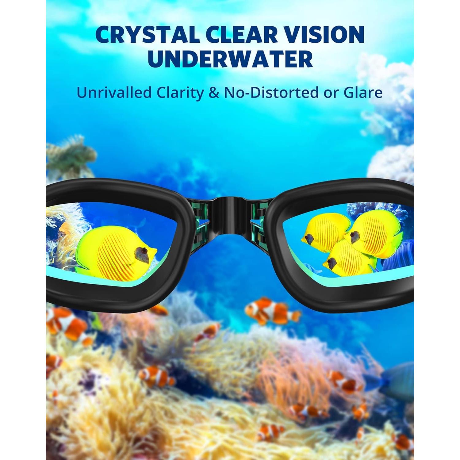 Gafas de natación Aegend Aqua, sin fugas, protección UV