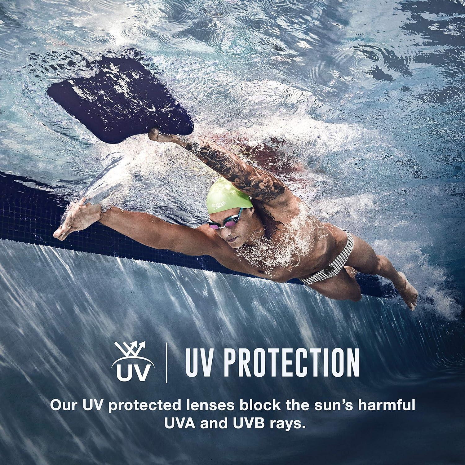 Gafas de natación Speedo Mirrored Vanquisher 2.0 Plata