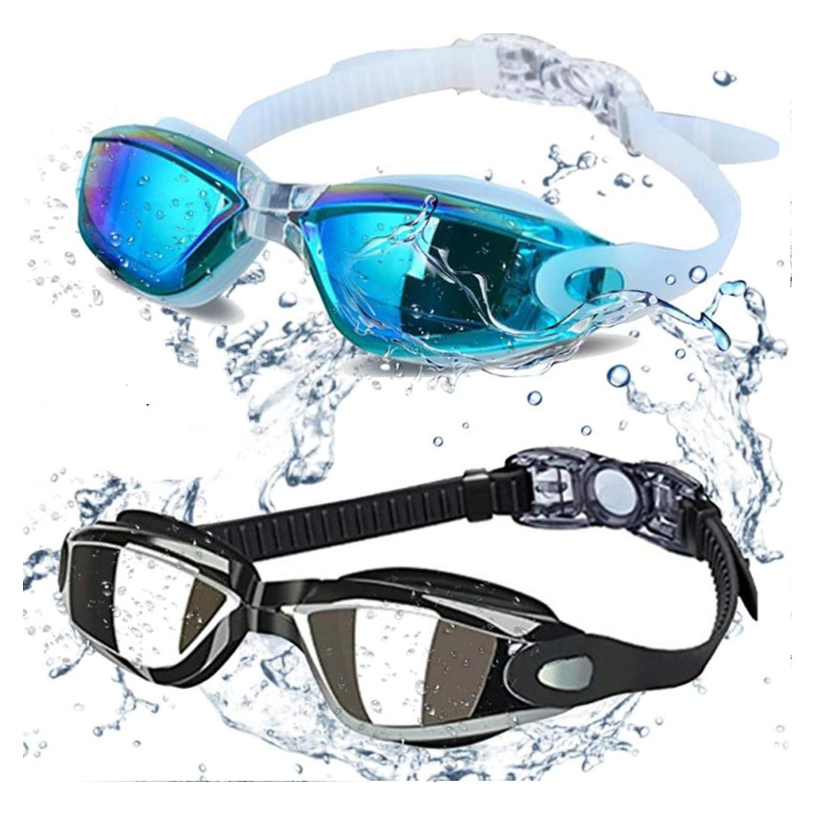 Gafas de natación ALLPAIPAI Sg02 - Paquete de 2, antiempañantes