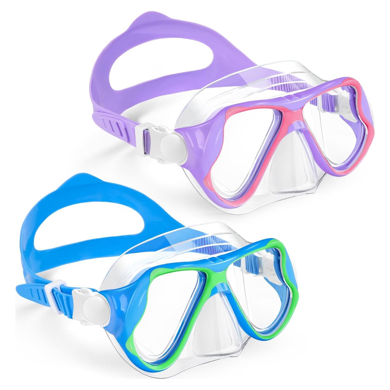 Gafas de Natación para Niños Freela 2 Pack Lentes Templados