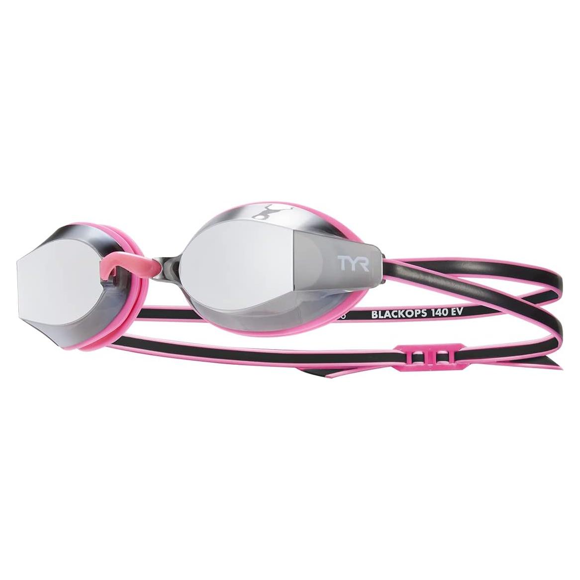 Gafas de Natación TYR Blackops 140 Junior Plata/Rosa/Negro