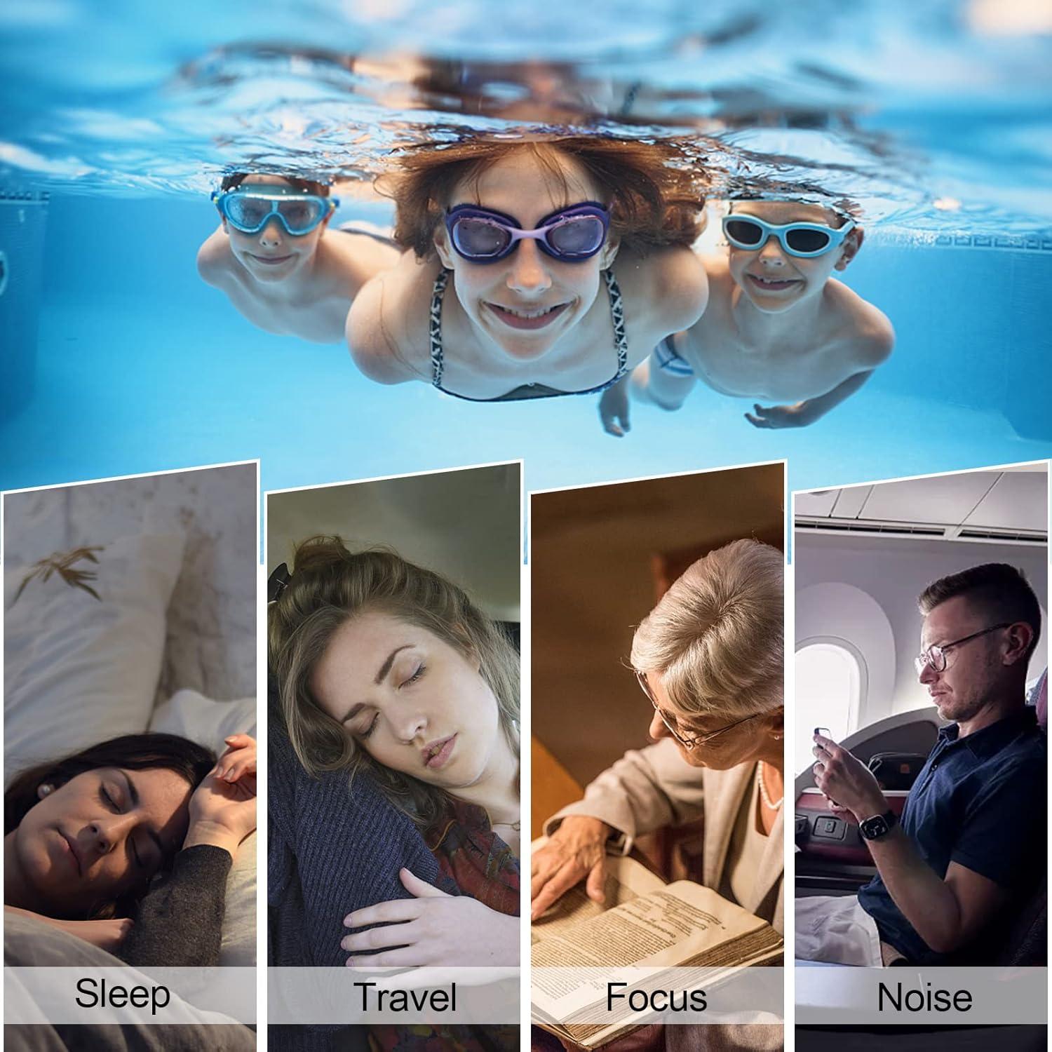 Tapones para Oídos FNGXX de Silicona Reutilizables - 3 Pares