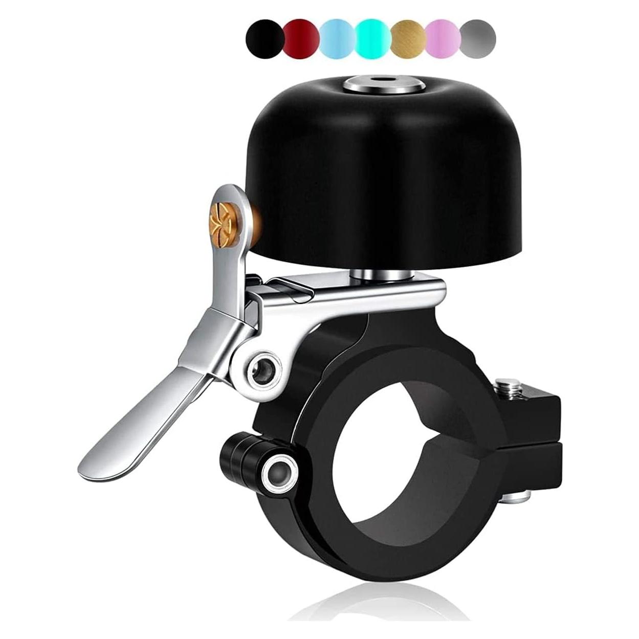 Campana de Bicicleta Greallthy D011, Sonido Fuerte 80dB, 22.2-31.8mm