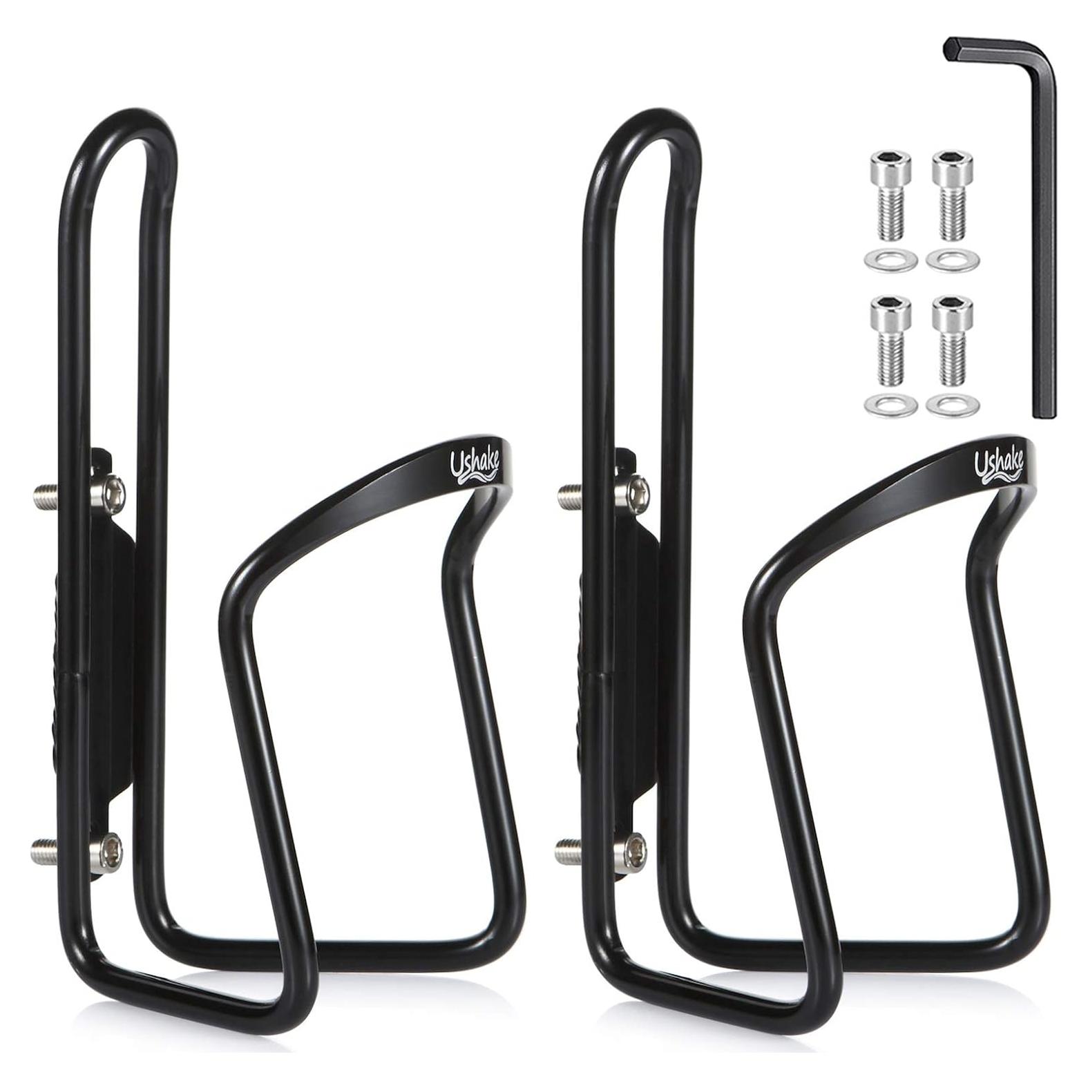 Soportes para Botellas de Agua USHAKE de Aluminio - Paquete de 2