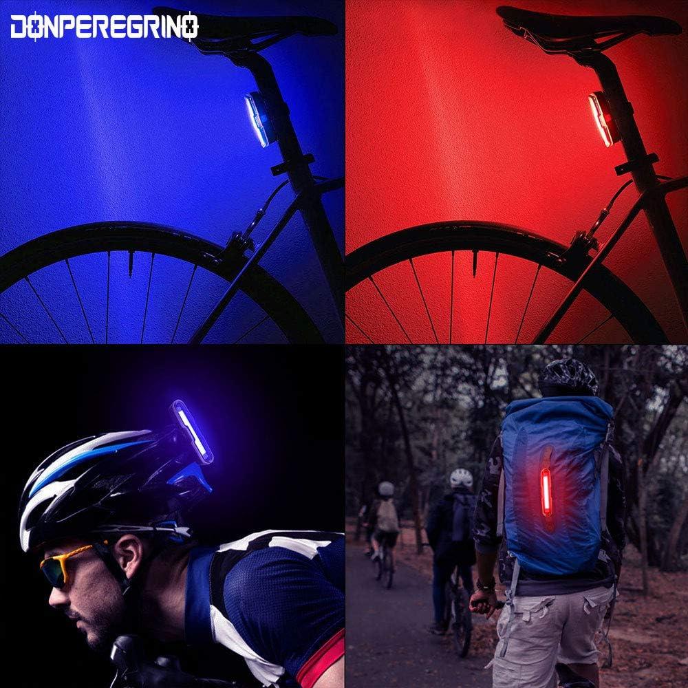 Luz Trasera de Bicicleta DON PEREGRINO B2 110 Lúmenes IPX4