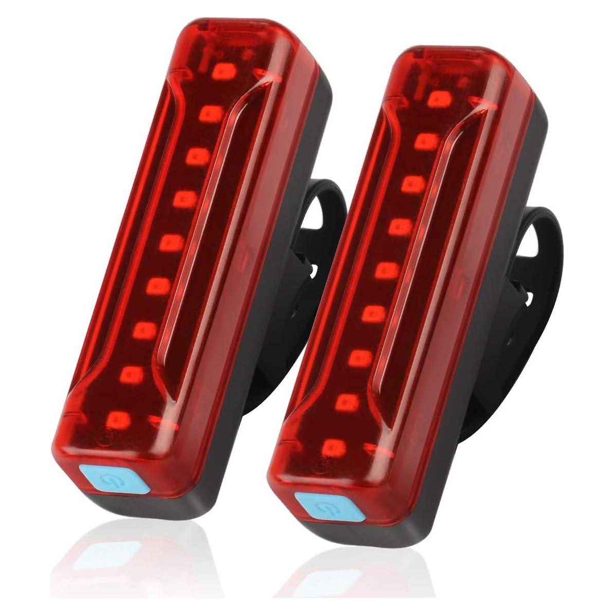 Luz Trasera de Bicicleta Ovetour Recargable USB 1200mAh IPX5