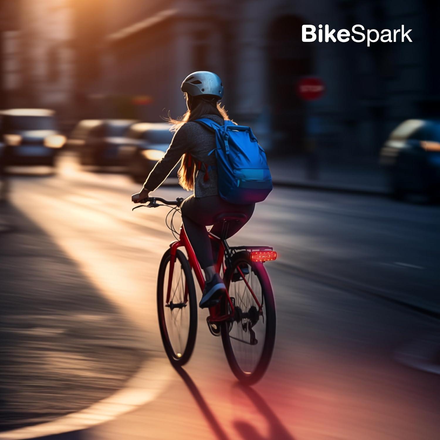 Luz Trasera BikeSpark BKS-G4R Recargable USB 50 Lúmenes