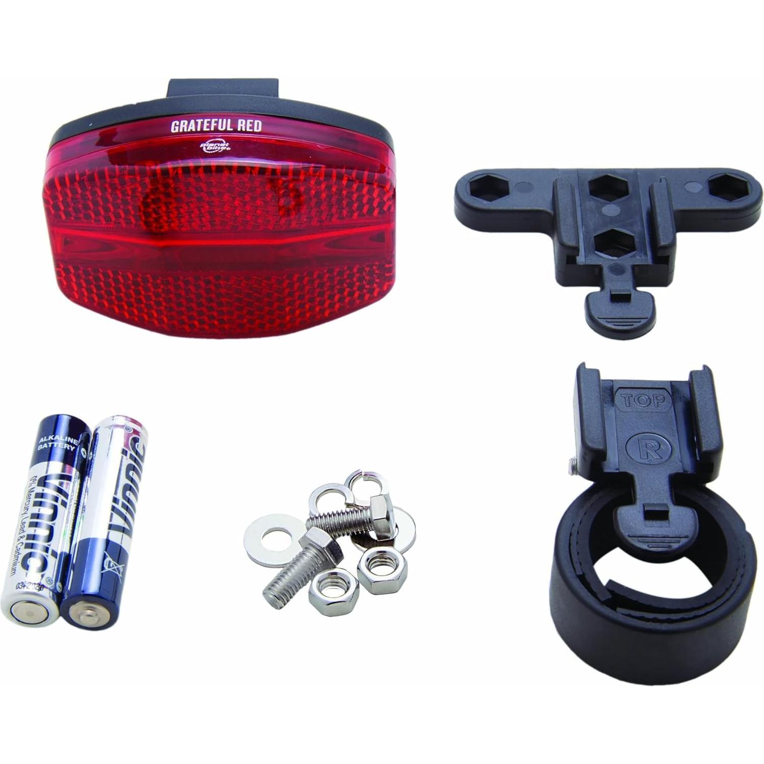 Luz Trasera de Bicicleta Planet Bike Grateful Roja 20 Lúmenes