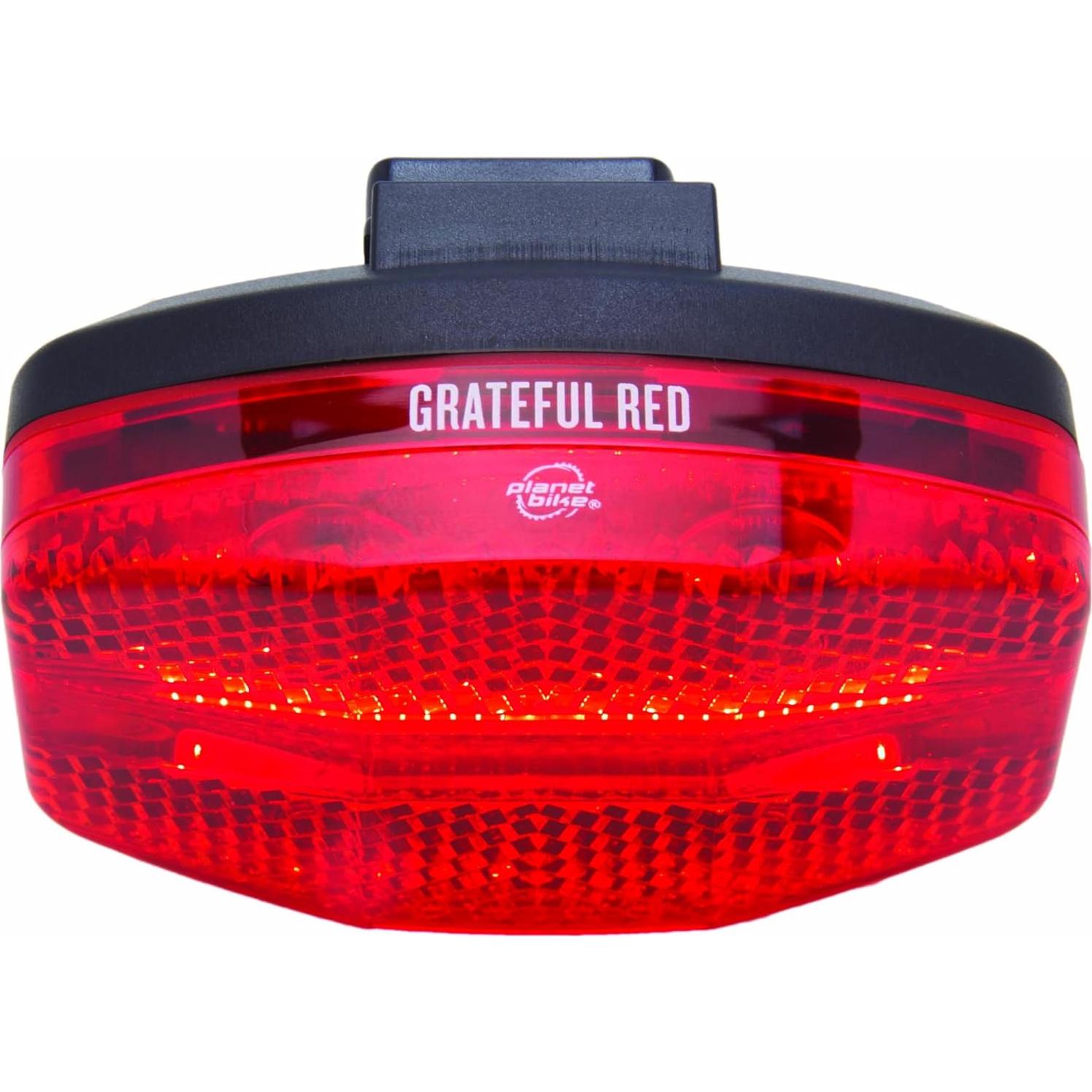 Luz Trasera de Bicicleta Planet Bike Grateful Roja 20 Lúmenes