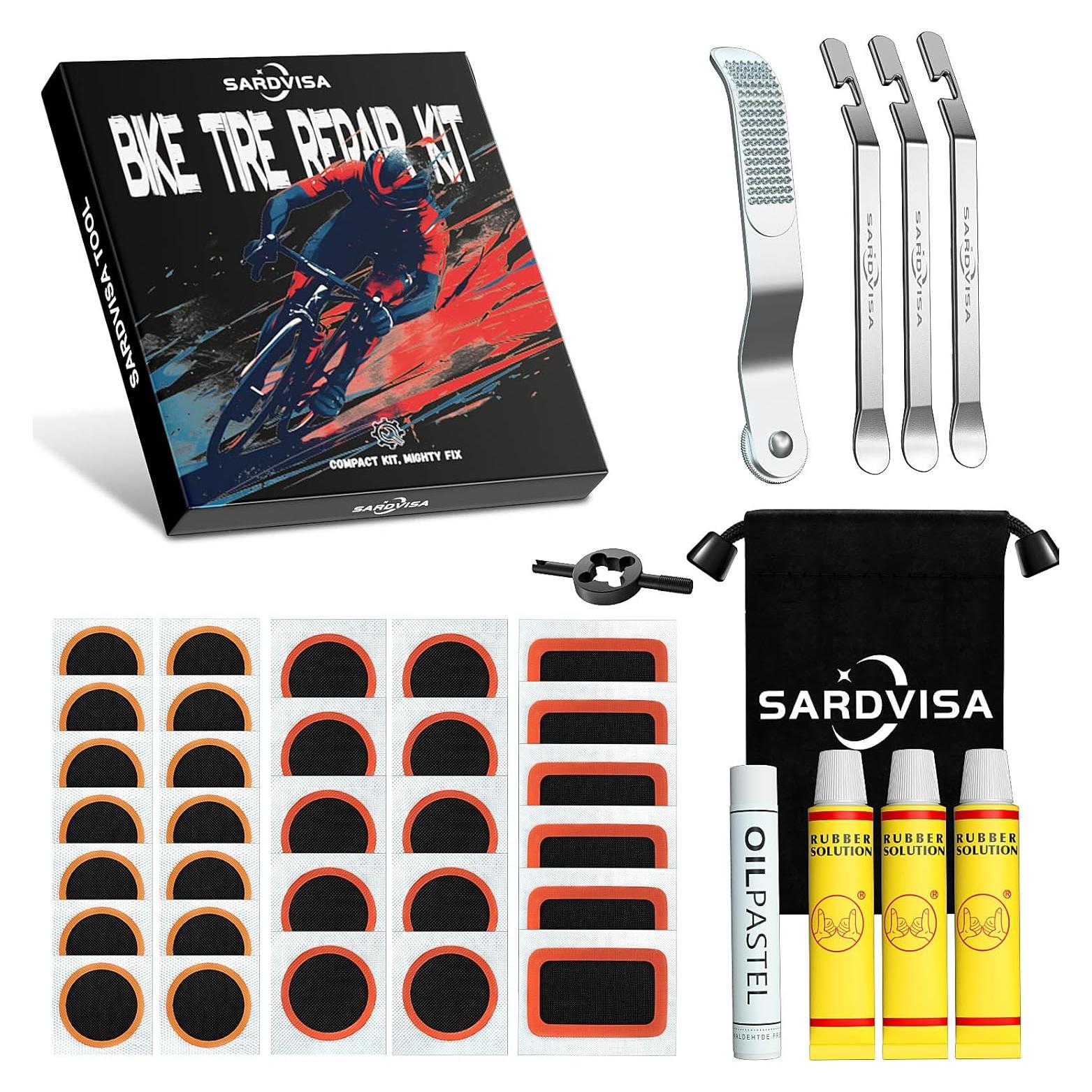 Kit de Reparación de Neumáticos SARDVISA DT3536 - 40 Piezas