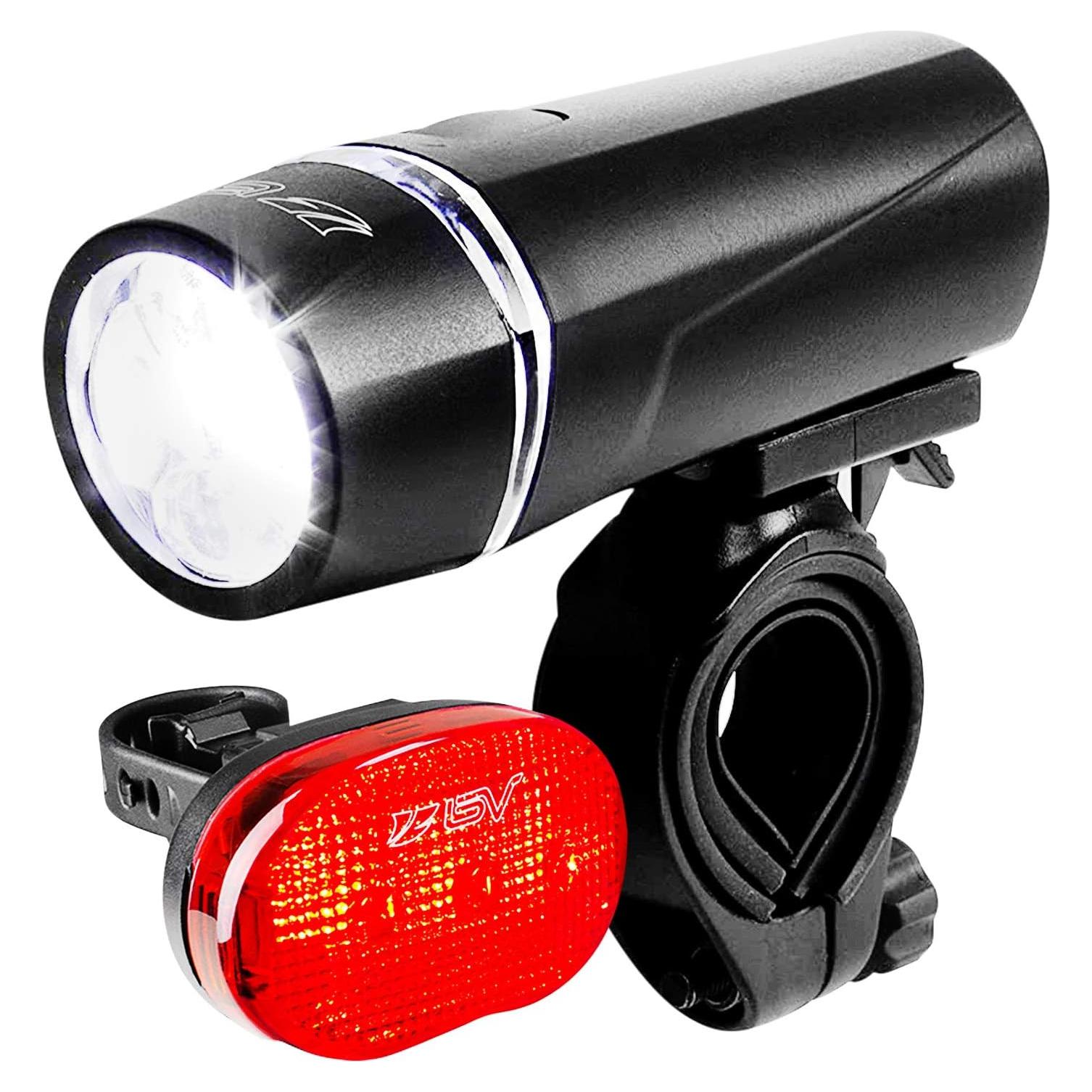 Luces para Bicicleta BV-BL-001, Faro 5 LED y Luz 3 LED