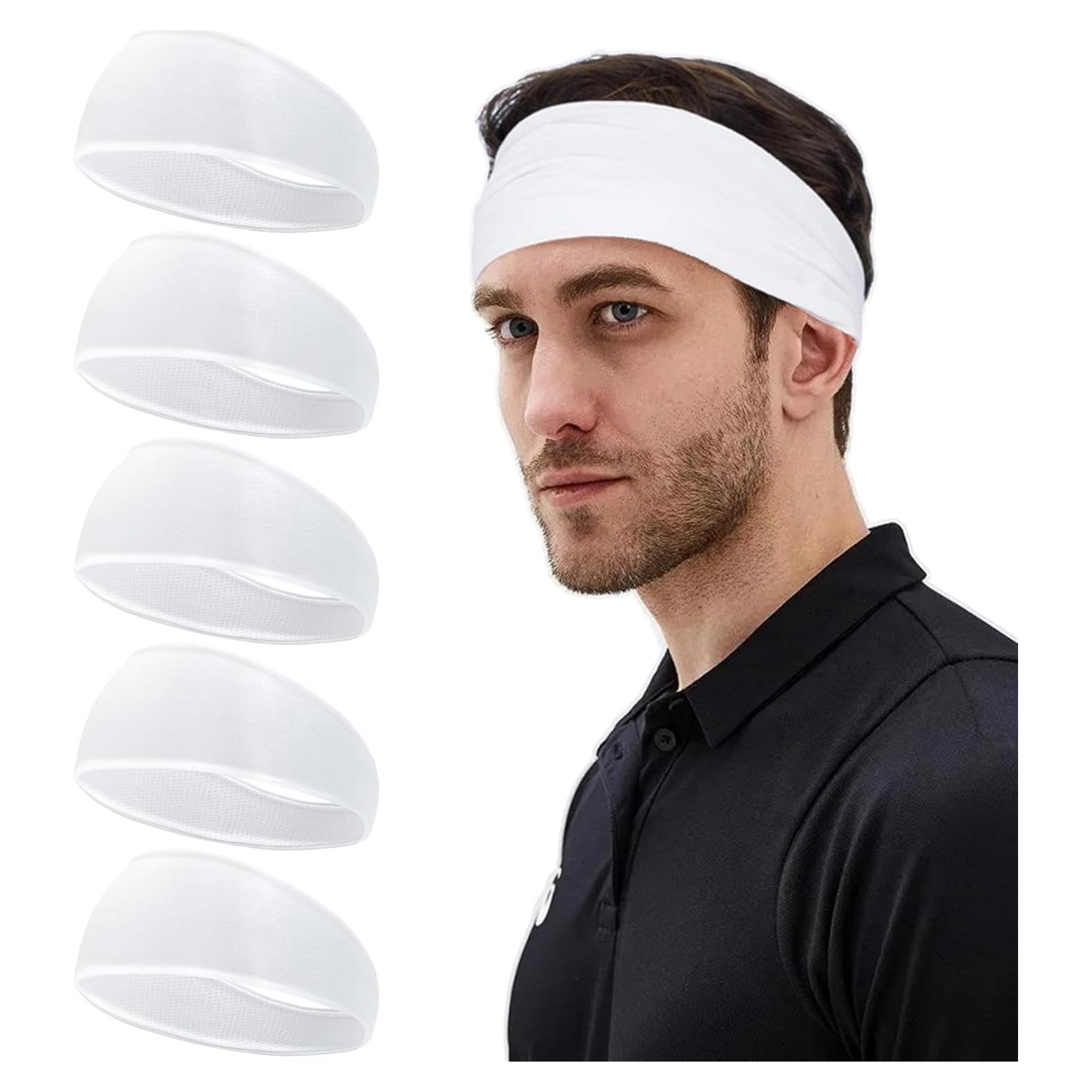 Paquete de 5 bandas deportivas CellElection para hombres - Malla transpirable