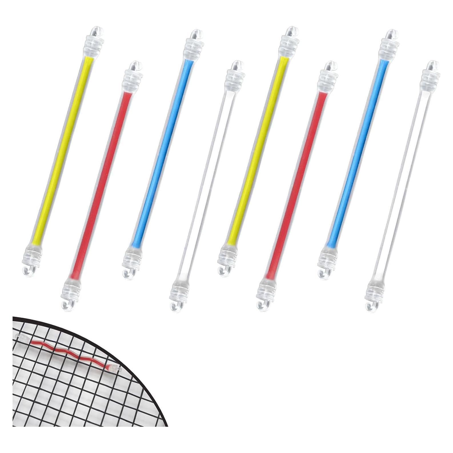 Dampener de Raqueta de Tenis SPORTIC - 8 Piezas Silicona 10.16 cm