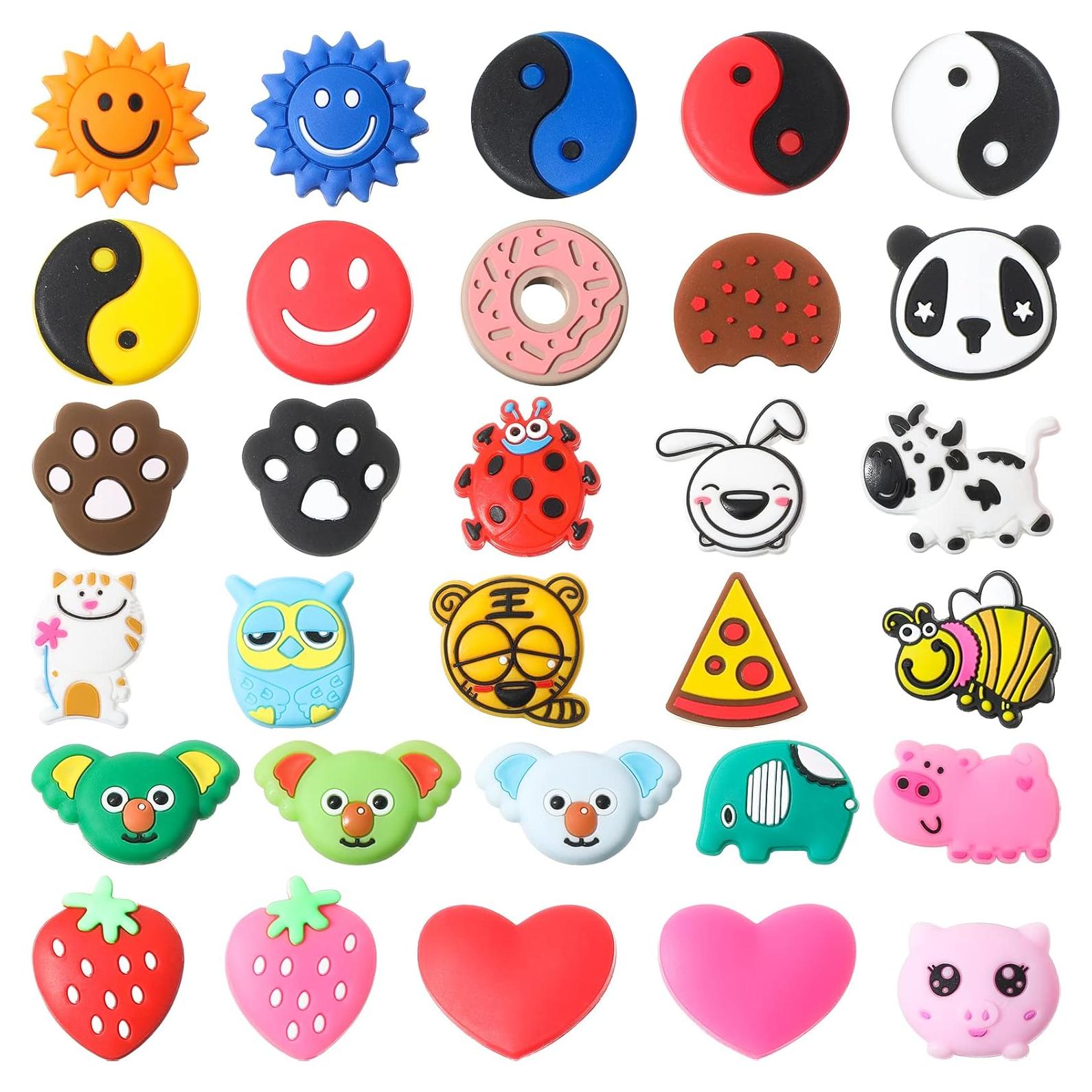 Amortiguadores de Tenis Leitee 30 Pcs Silicona Variados