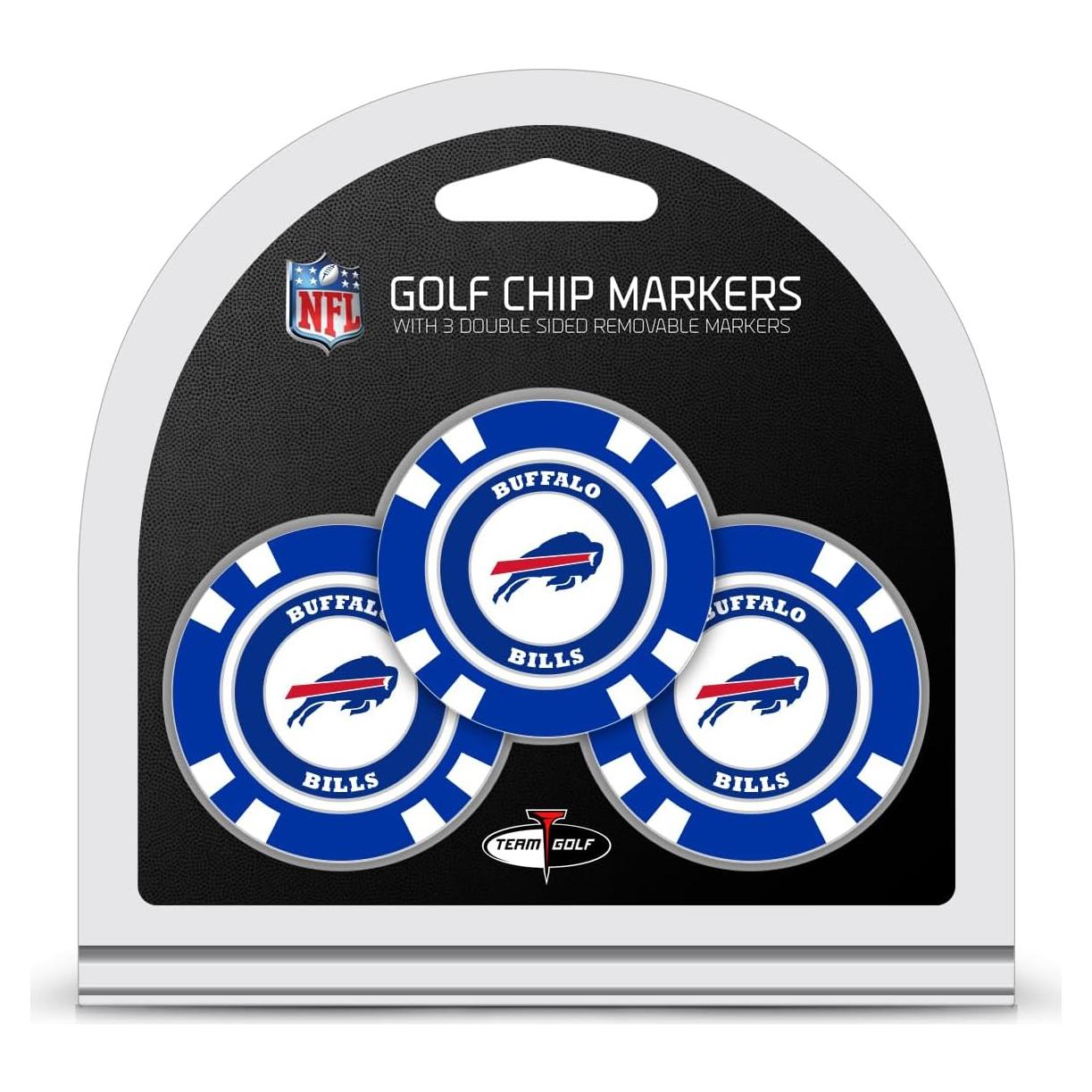 Fichas de Poker NFL Team Golf con Marcadores Doble Cara