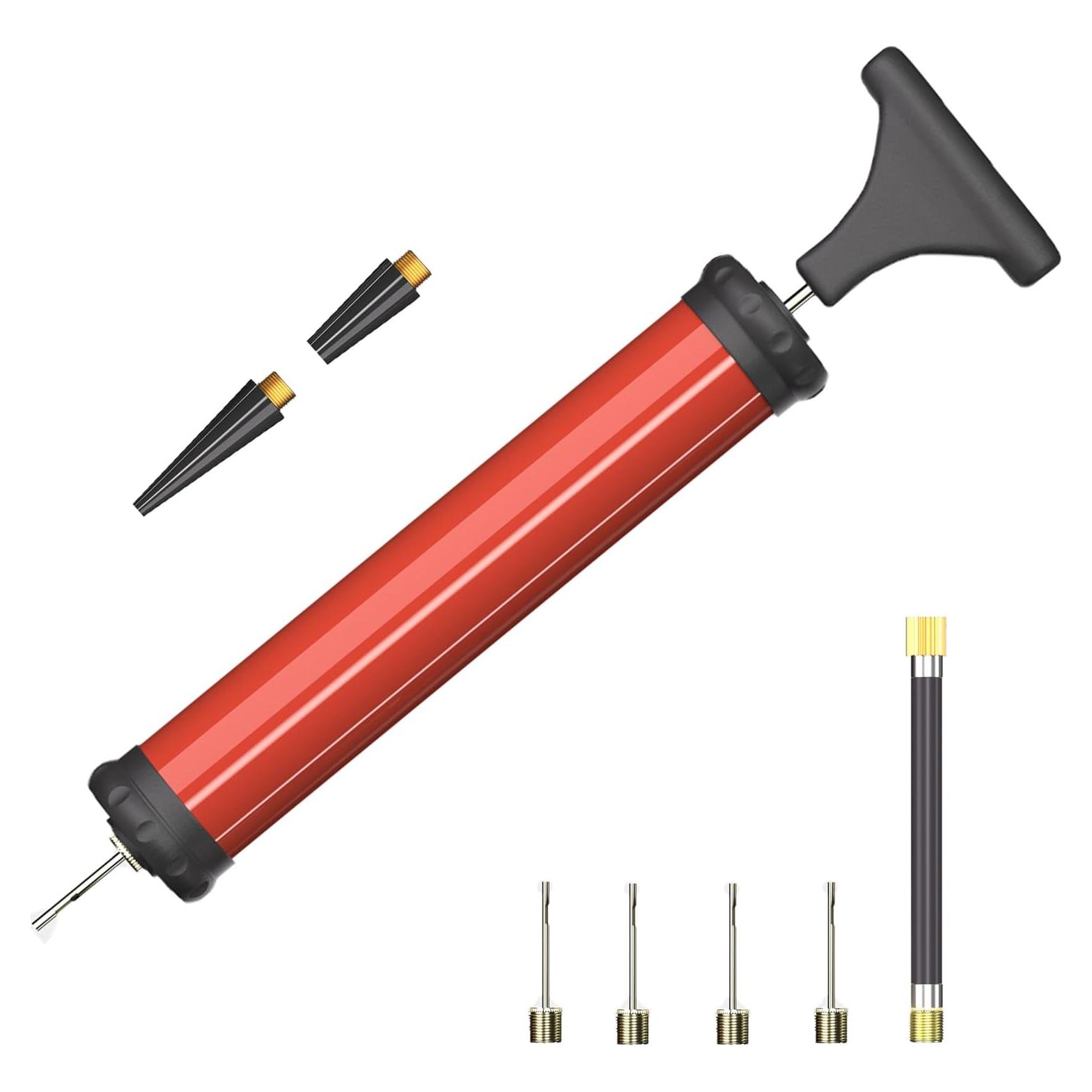 Bomba de Aire Portátil DDUO para Pelotas Deportivas - Manual