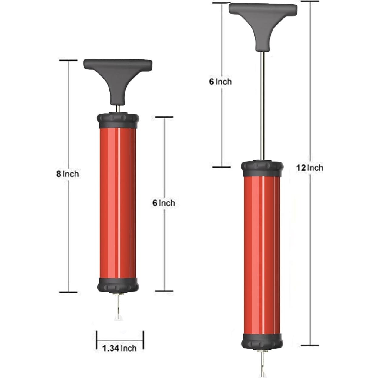 Bomba de Aire Portátil DDUO para Pelotas Deportivas - Manual
