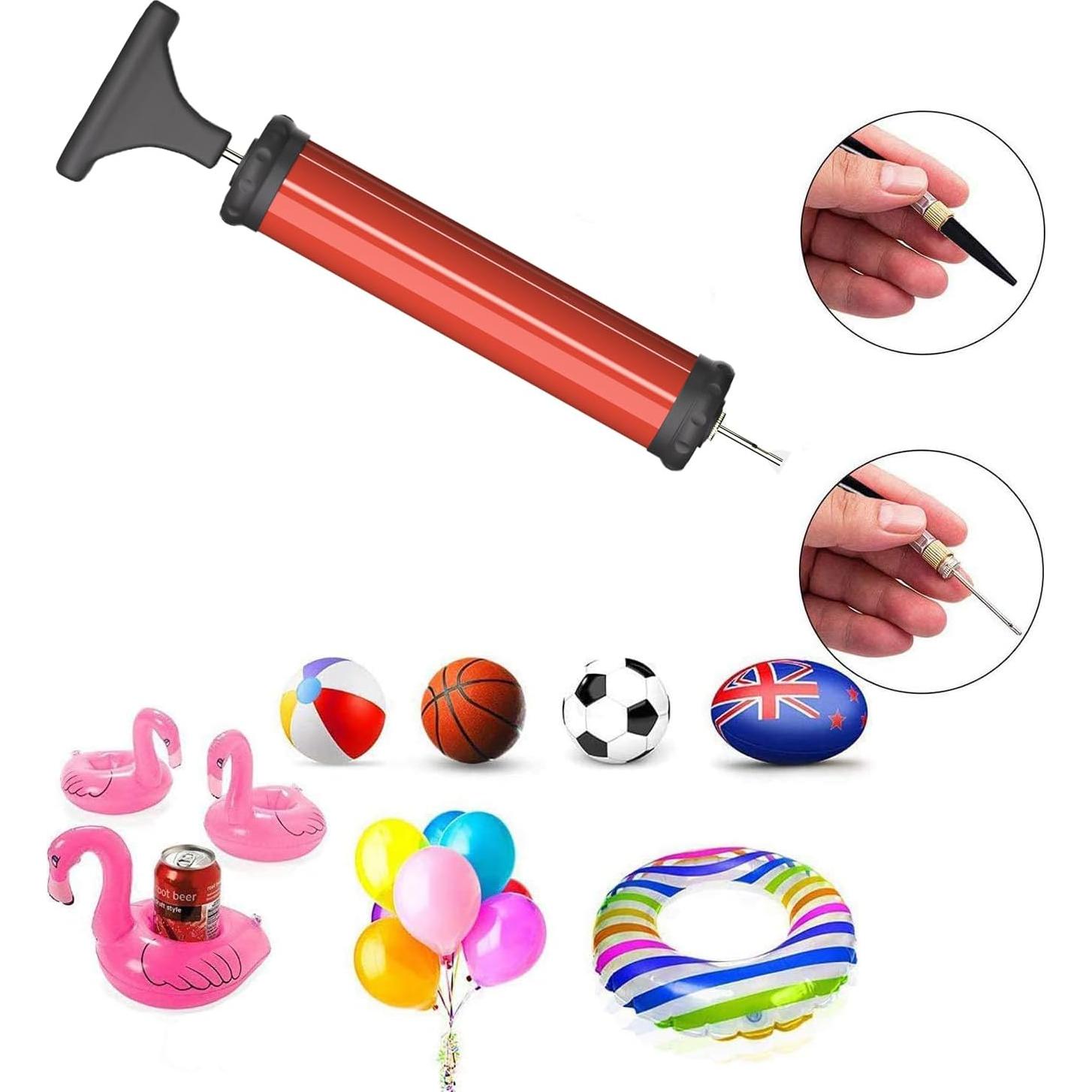 Bomba de Aire Portátil DDUO para Pelotas Deportivas - Manual