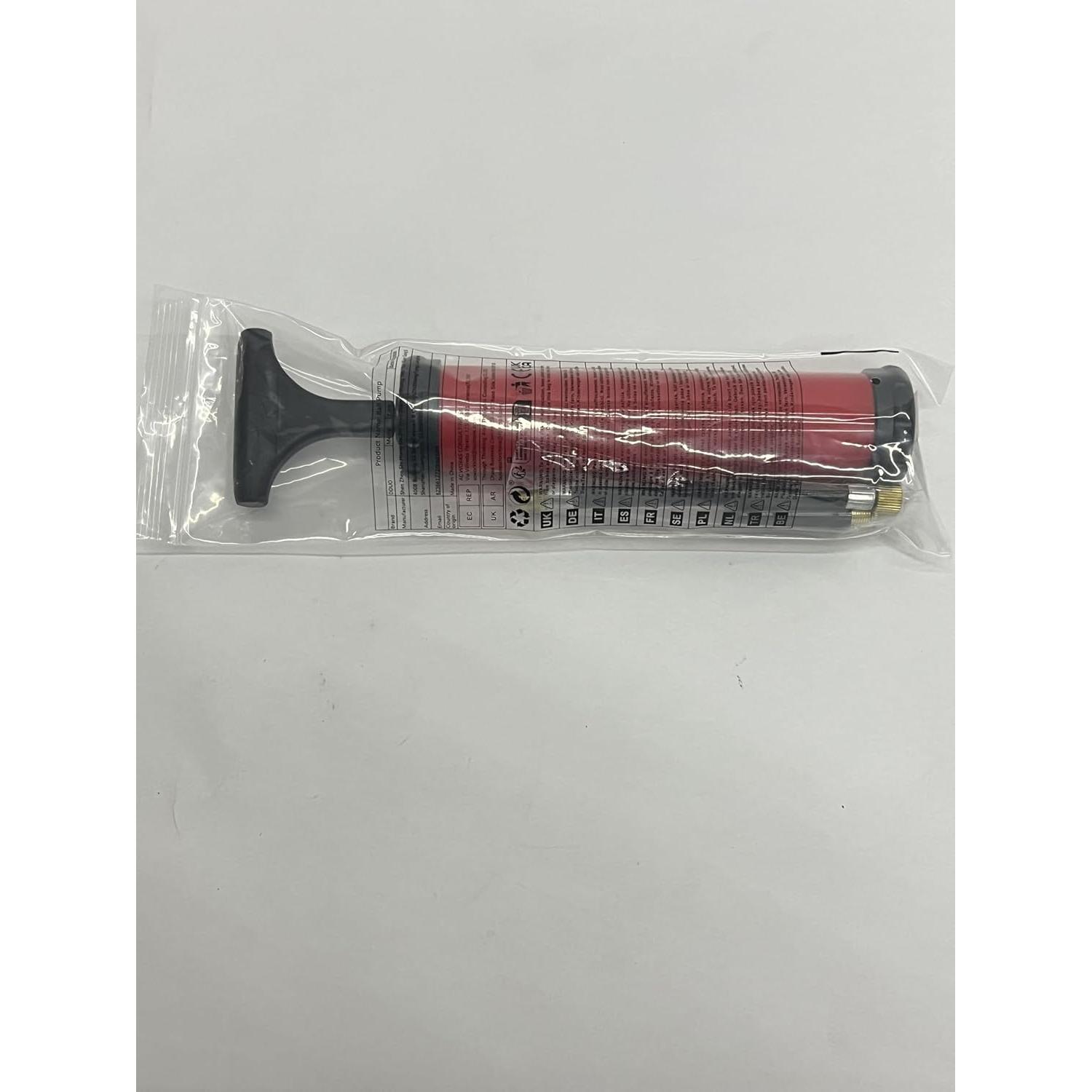 Bomba de Aire Portátil DDUO para Pelotas Deportivas - Manual