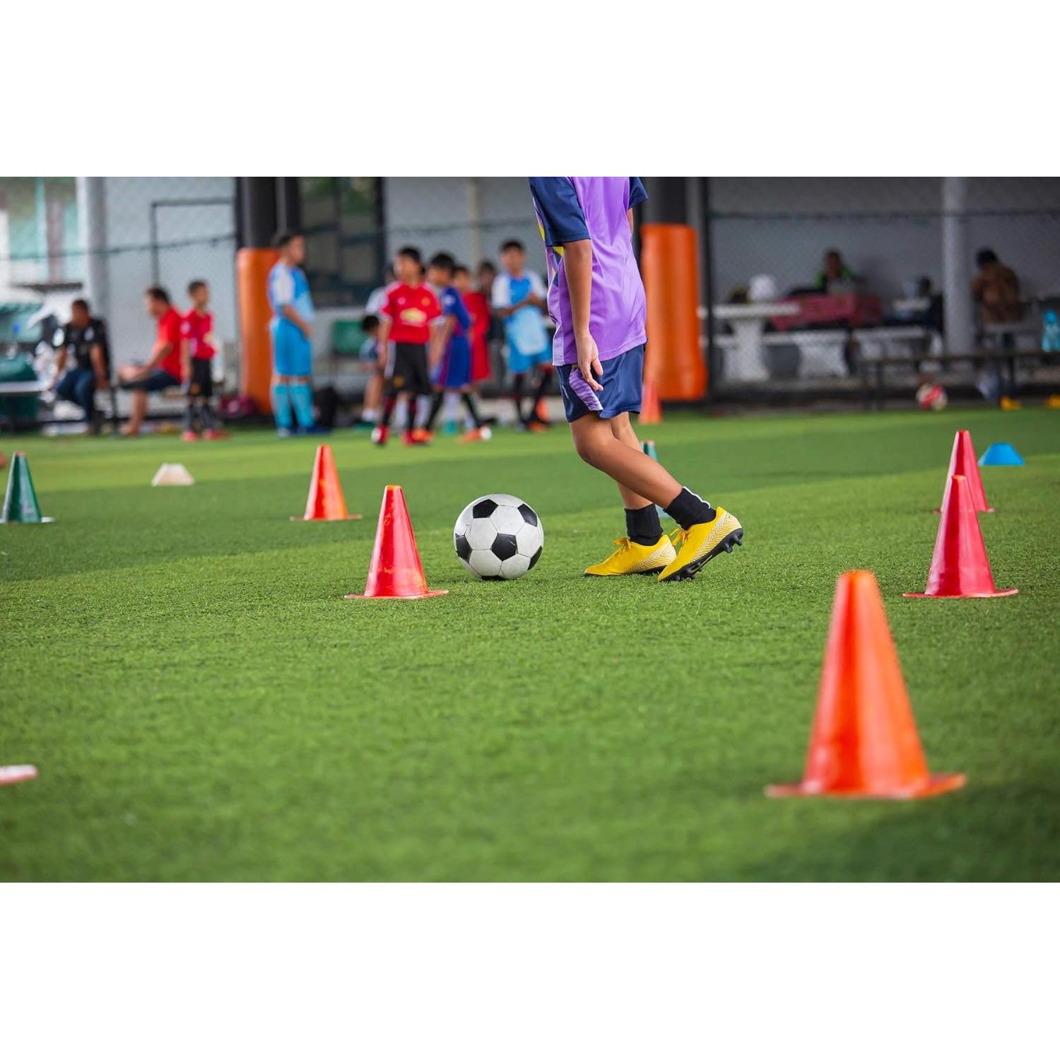 Conos de Tráfico Fragraim 9" Naranja - Juego de 24 para Entrenamiento