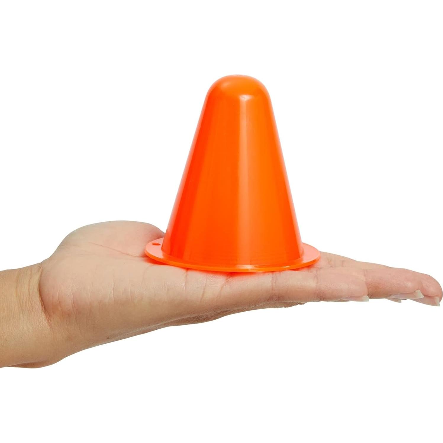 Conos de Seguridad Mini Maplefield - 7.87 cm Naranja, Paquete 50