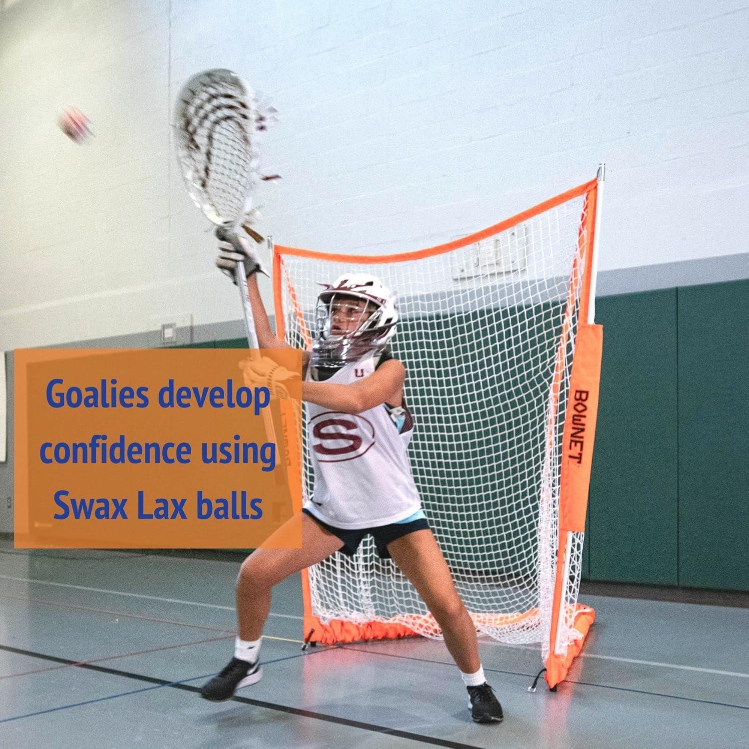 Bola de Entrenamiento SWAX LAX Lacrosse Naranja 6.35 cm