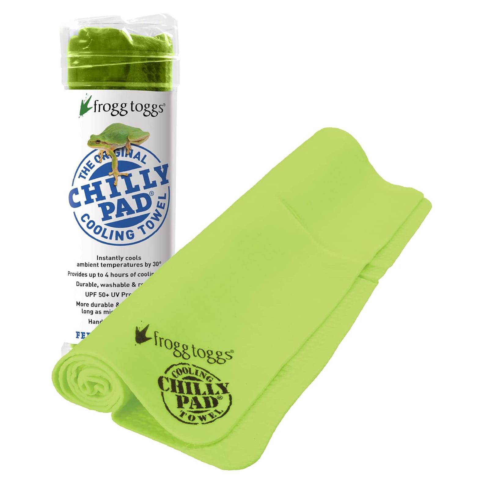 Toalla de Enfriamiento FROGG TOGGS Chilly Pad 33x13 Verde
