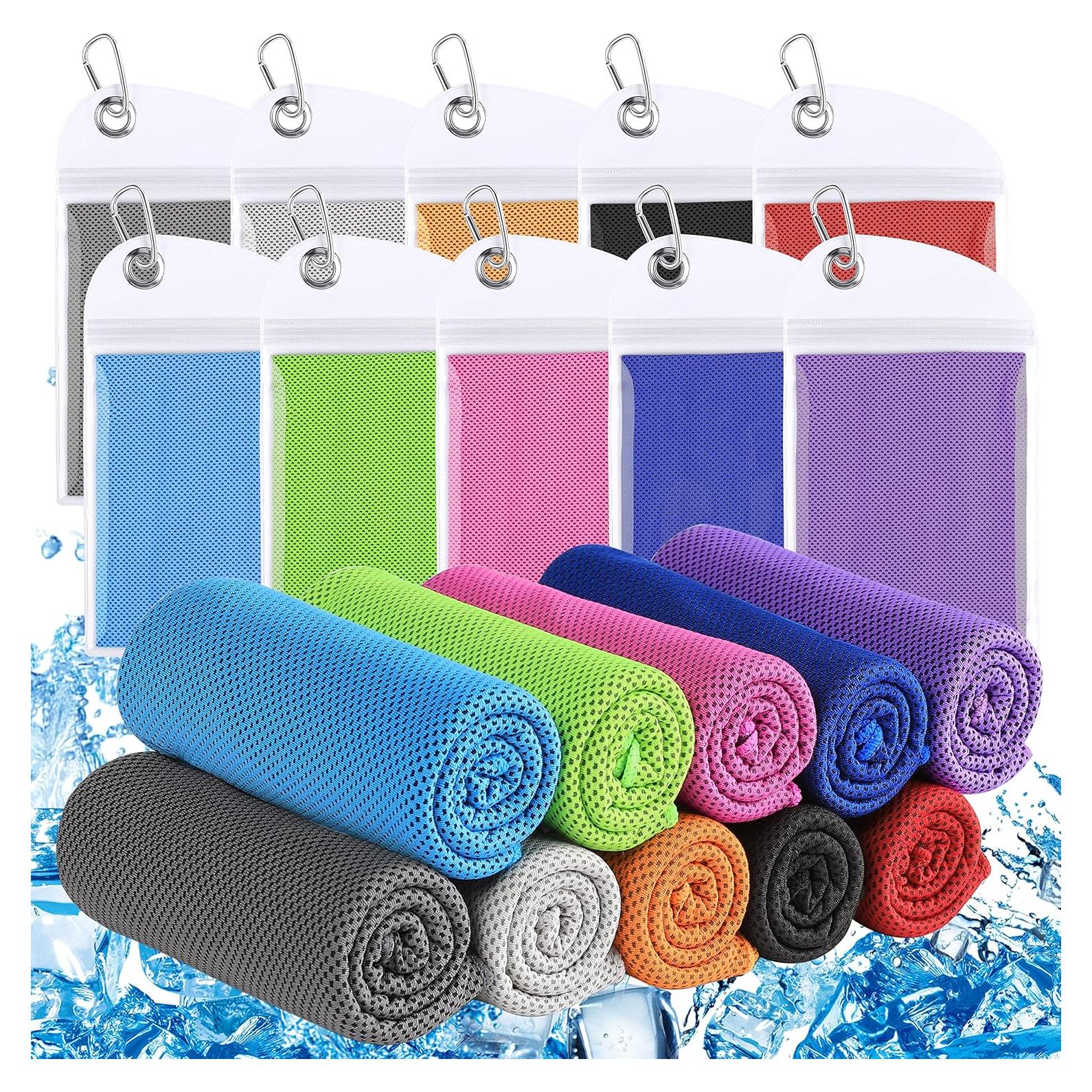 Toallas Enfriadoras KEAFOLS 10 Paquete 101.6x30.5 cm UPF 50