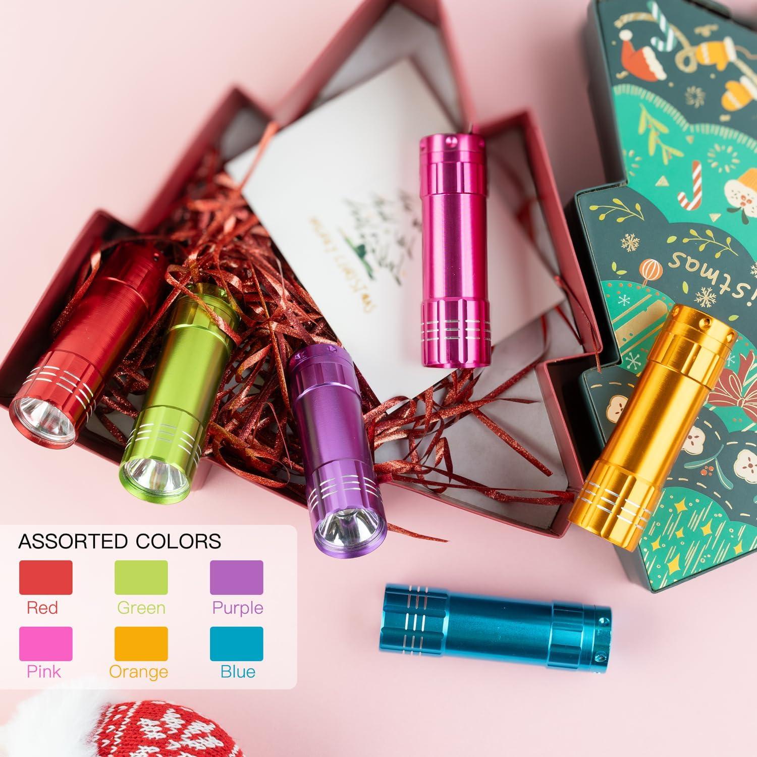 Linternas Mini LED KunHe - Paquete de 60 Unidades con Baterías