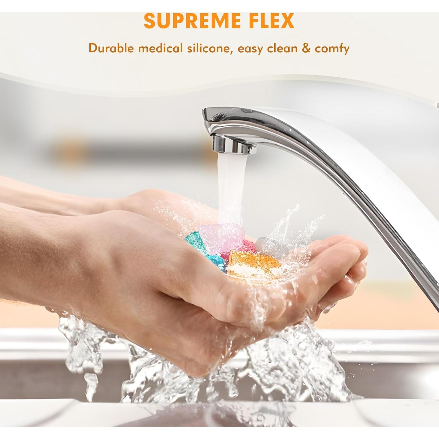 20 Dedales de Goma CNCBO - Protectores de Dedo para Coser