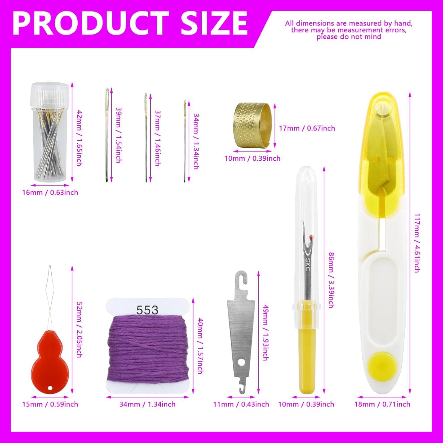 Kit de Hilo de Bordado Renashed 187 Piezas 150 Colores