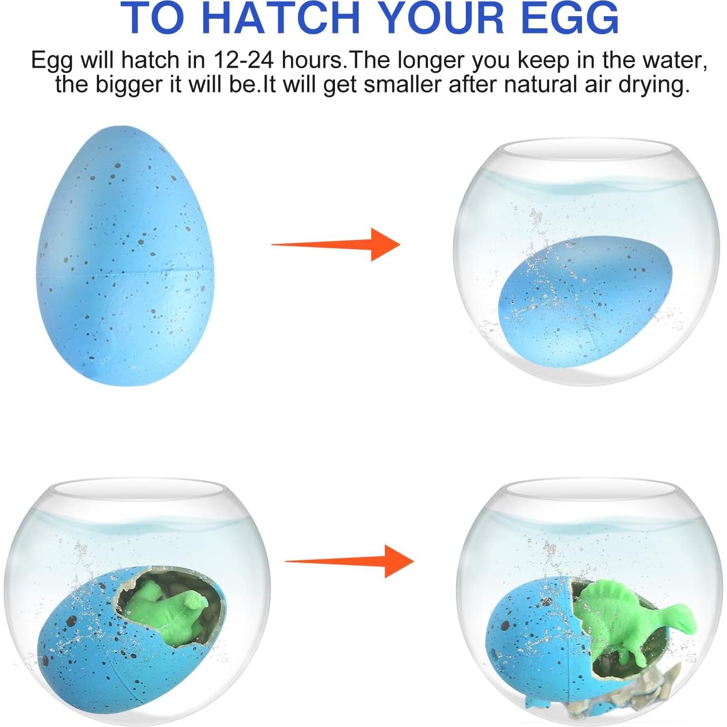 Suministros Fiesta Dinosaurios FASBET 24 Huevos y Tarjetas