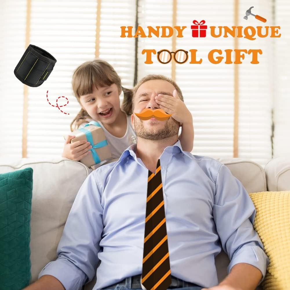 Pulsera Magnética KUSONKEY para Tornillos y Clavos - Negro