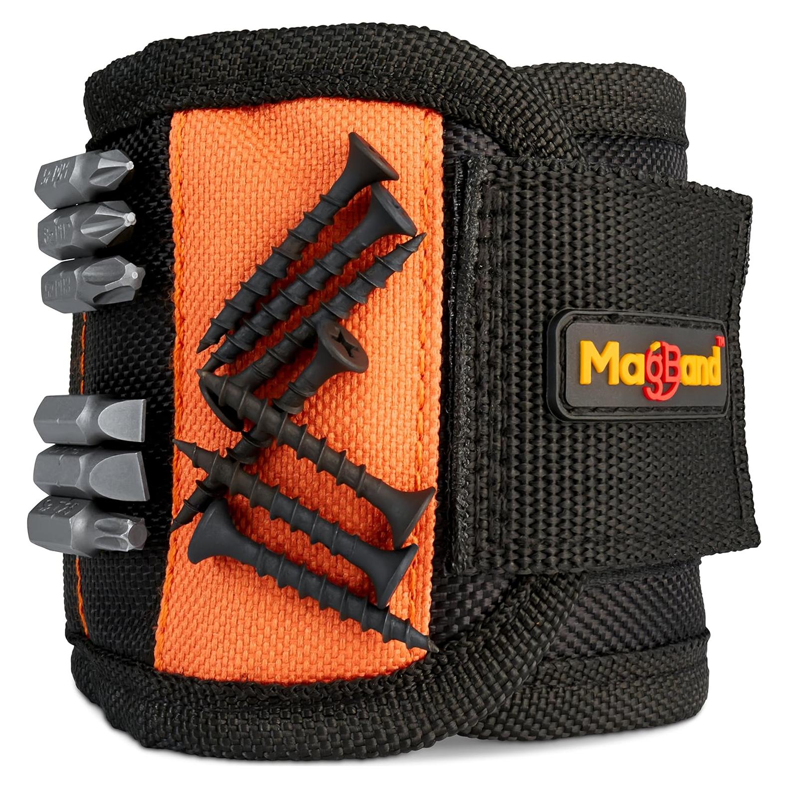 Pulsera Magnética MagBand para Tornillos y Clavos - 10 Imanes