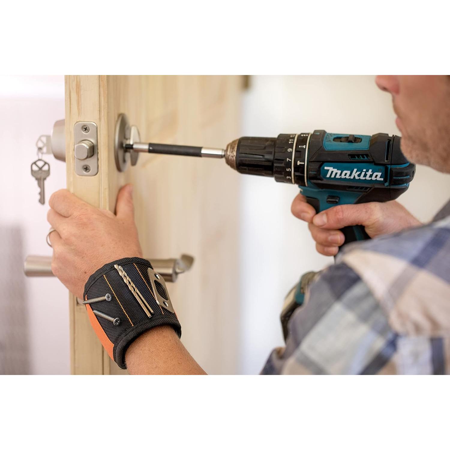 Pulsera Magnética MagBand para Tornillos y Clavos - 10 Imanes