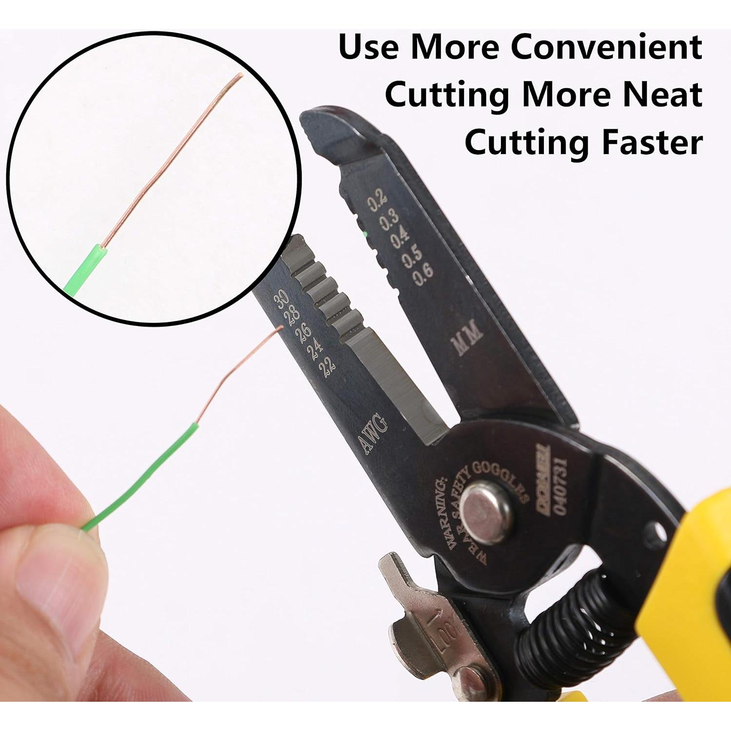 Pelacables DOWELL 22-30 AWG Multifuncional Ergonómico