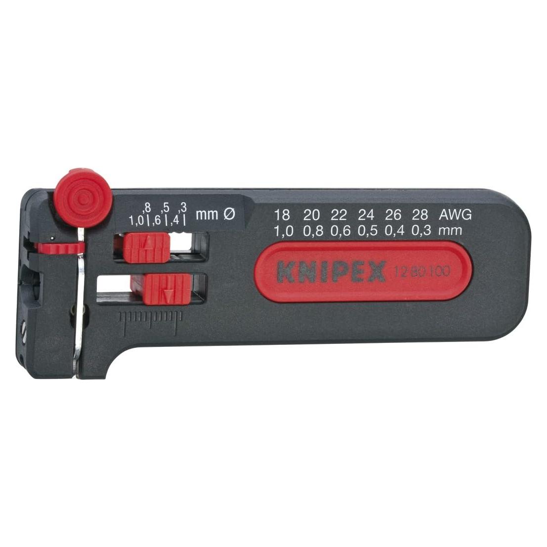 Desforrador de Cables KNIPEX 12 80 100 SB Ergonómico