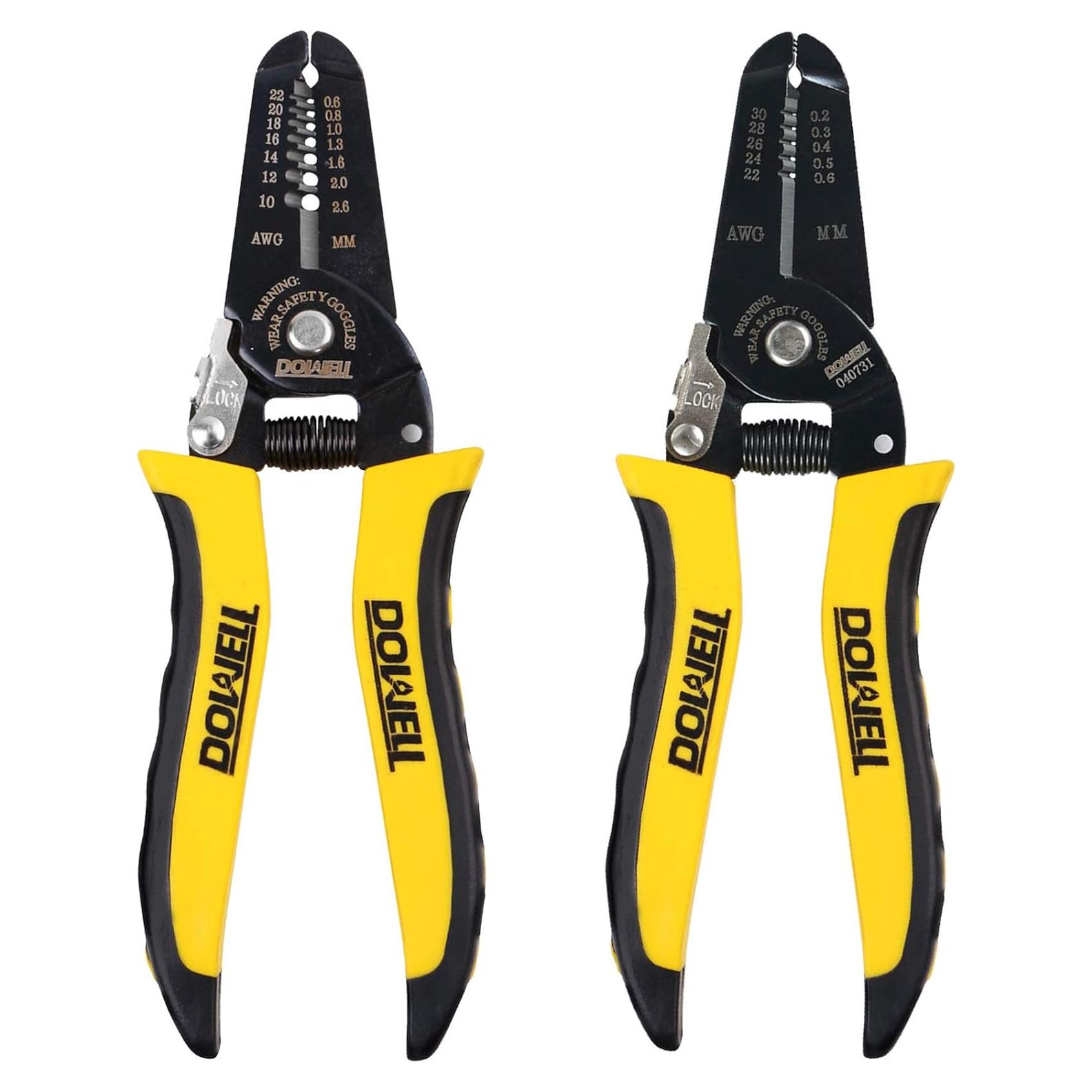 DOWELL Herramienta Desforradora de Cables 10-22AWG y 22-30AWG