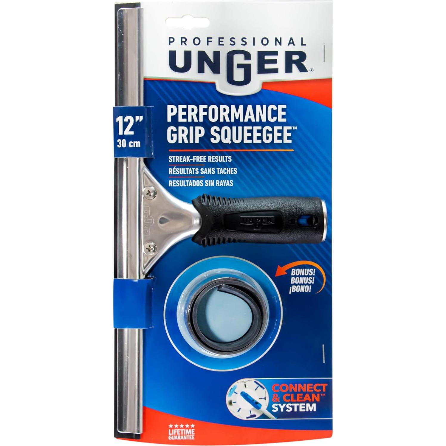 Limpiaparabrisas Unger Professional 30.48 cm con Goma de Repuesto