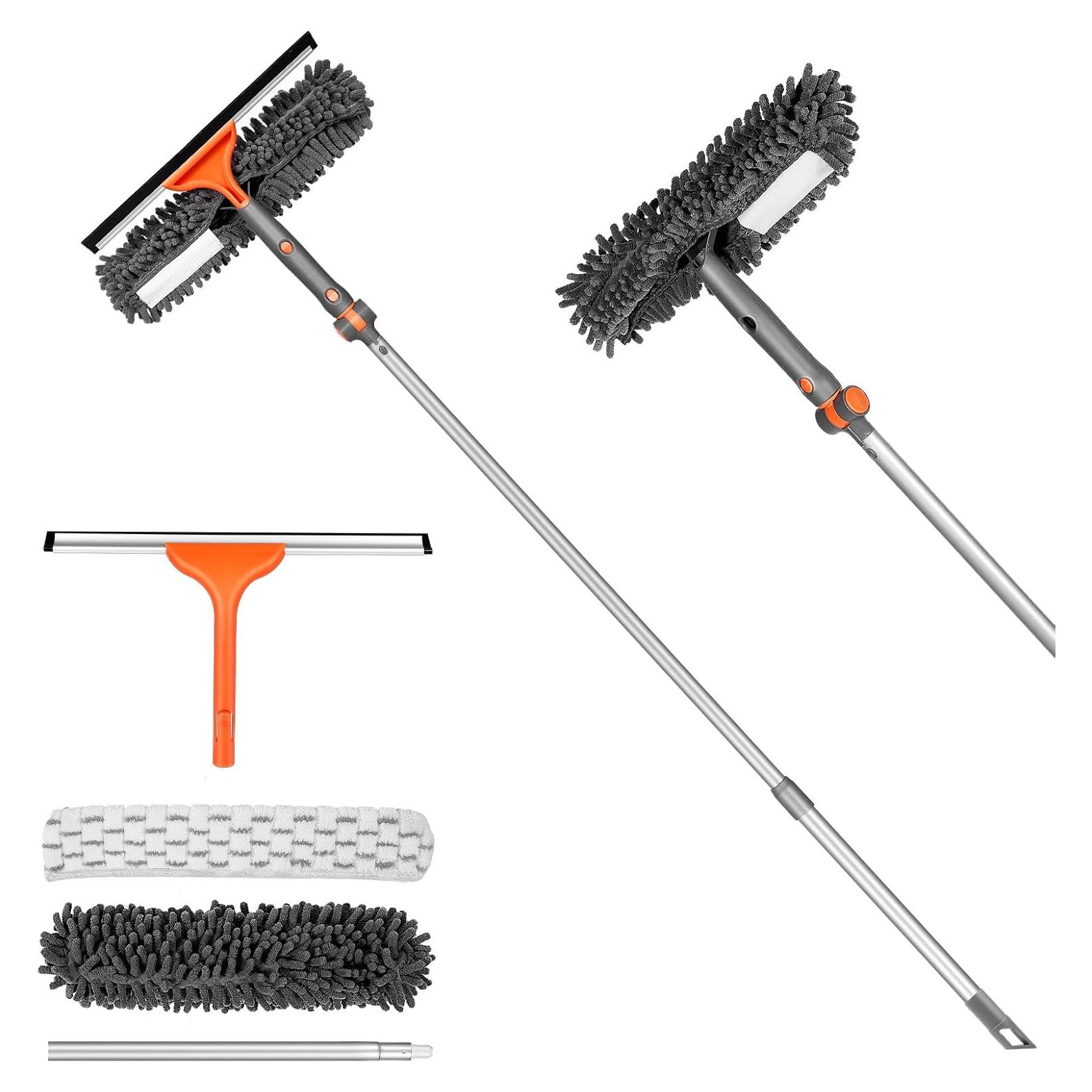 Juego de Limpiaparabrisas CHABATREE 2-en-1 con Mango Extensible