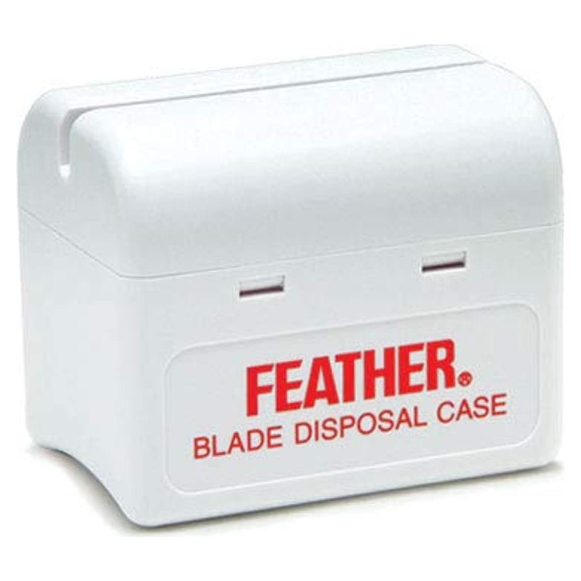 Caja de Desecho de Cuchillas de Afeitar Feather SR-14