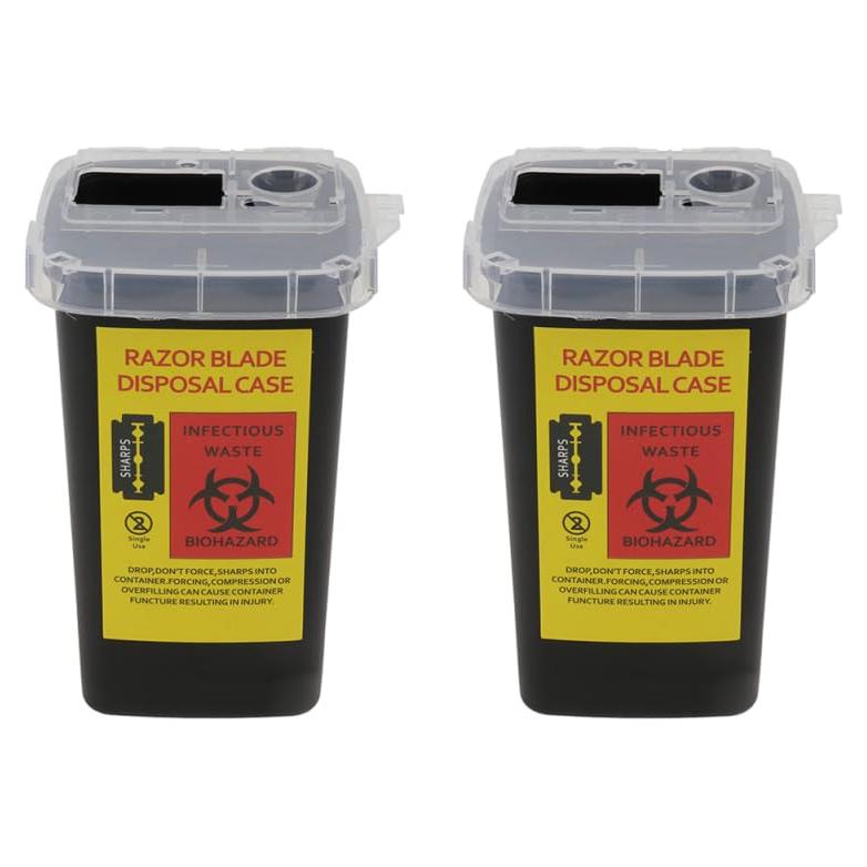 Caja de Almacenamiento de Cuchillas Beavorty 2 Piezas 15.5x9.5cm