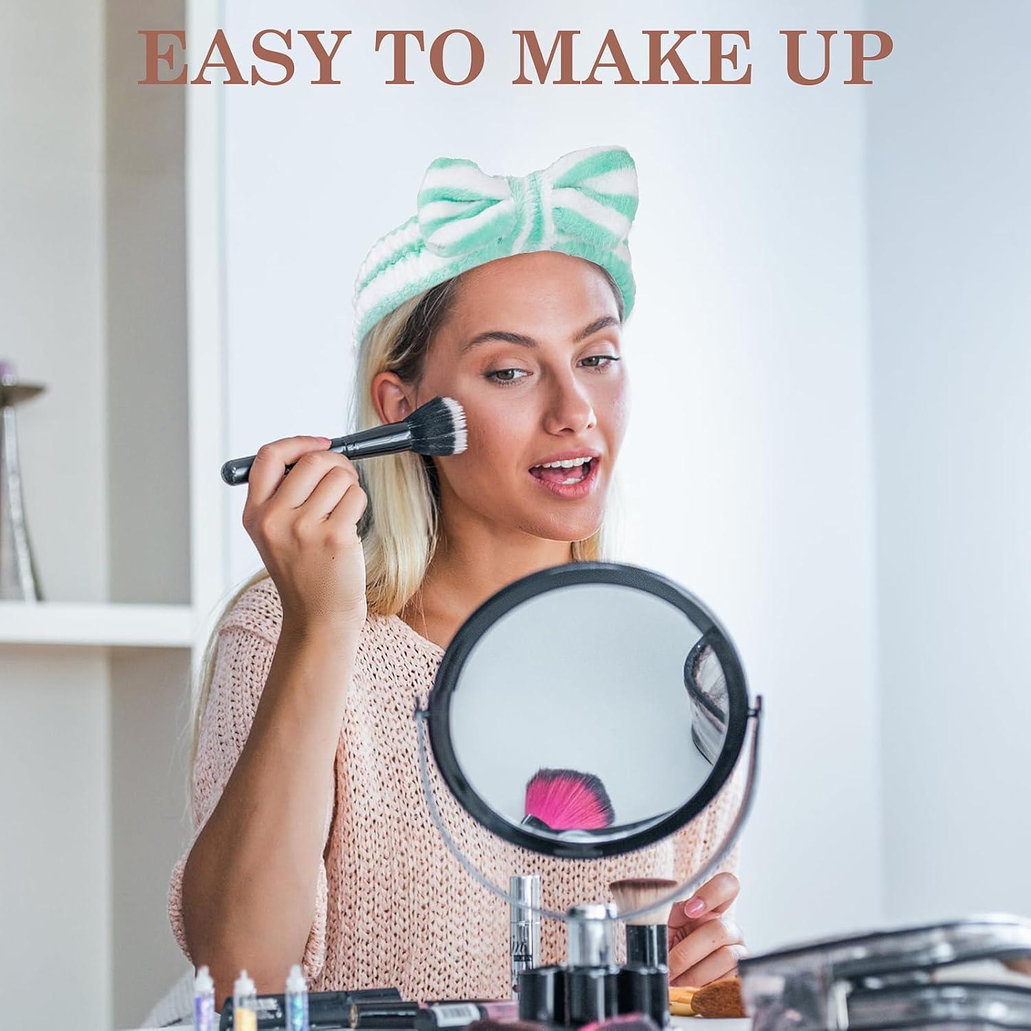 Diadema de Cuidado de la Piel MEQHUO - 9 Piezas Microfibra